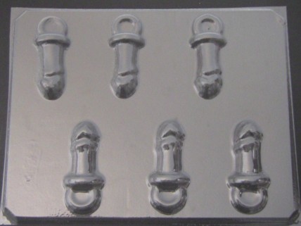 139x Penis Pacifier Chocolate Candy Mold